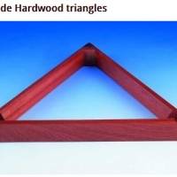 Triangle Hardwood 2 1/16 Mahogany colour