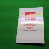 Snooker Rule Book